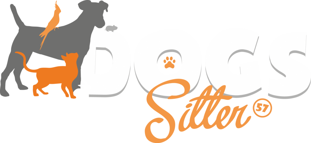 Logo dog sitter fond noir 1